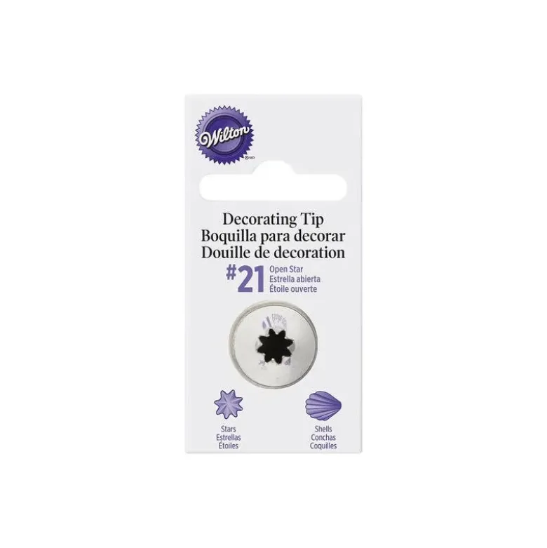 Douille étoile ouverte n°21 Wilton