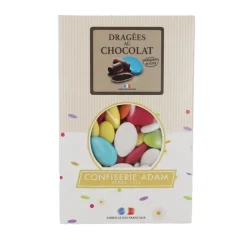 Dragées chocolat multicolores 500g