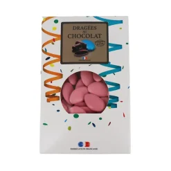 Dragées chocolat rose 500g