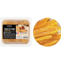 Ecorces de citron confites 150 g
