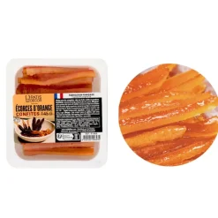 Ecorces d'oranges confites 145 g