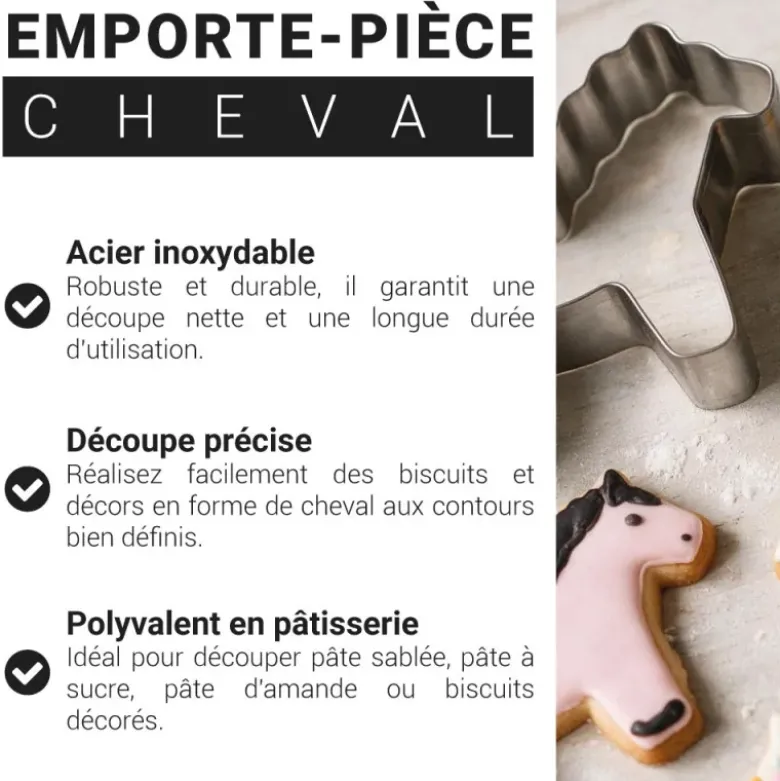 Emporte-pièce "Cheval"