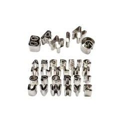Emporte-pièce chiffres et alphabet PME