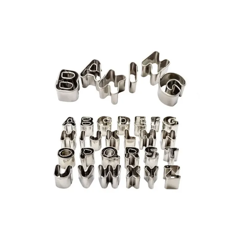 Emporte-pièce chiffres et alphabet PME