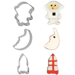 Emporte-pièce Cosmonaute assortis (x3)