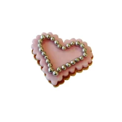 Emporte-pièce cœur cannelé 4,7 cm