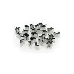 Emporte-pièces lettres alphabet inox