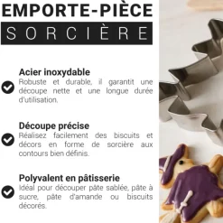 Emporte-pièce "Sorcière"