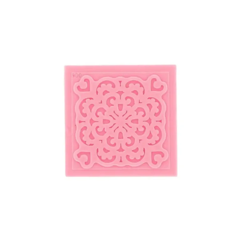 Empreinte carrée fantaisie Patisdecor