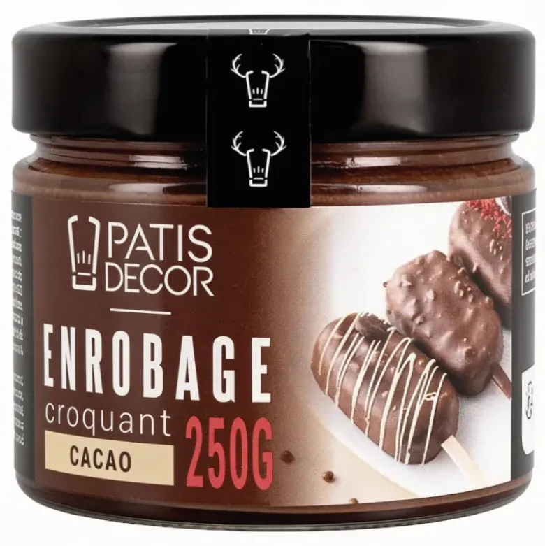 Enrobage croquant goût cacao - 250 g