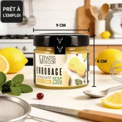 Enrobage croquant goût citron - 250 g