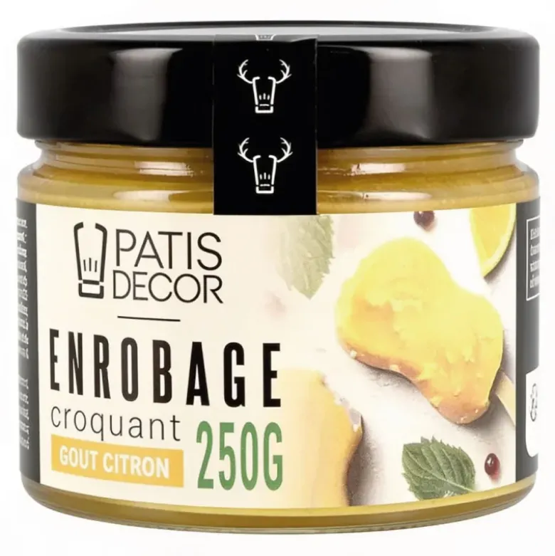 Enrobage croquant goût citron - 250 g