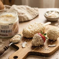 Enrobage croquant goût noix de coco 250 g - DDM 08/26