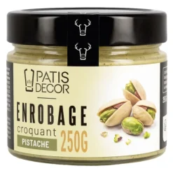 Enrobage croquant goût pistache - 250 g