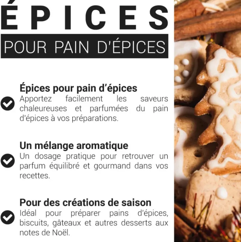 Epices pour pain d'épices 100 g