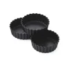 Exoglass 12 tourtières cannelées 10 cm