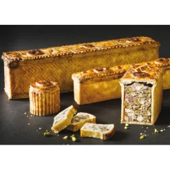 Exopan pâté en croûte long à chevrons 30x8.5x8.5 cm