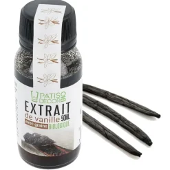Extrait de vanille biologique avec graines 50 ml