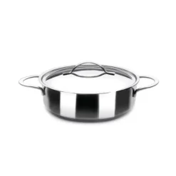 Faitout inox avec couvercle