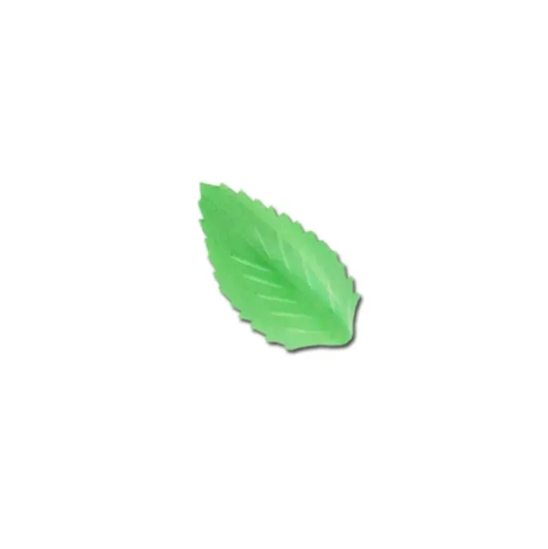 Feuille de rose azyme verte (x50)
