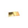 Feuille d'or alimentaire en carnet de 25