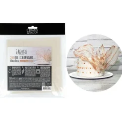 Feuilles alimentaires à base de riz spécial décors (x20)