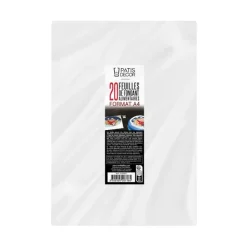 20 feuilles de fondants alimentaires format A4