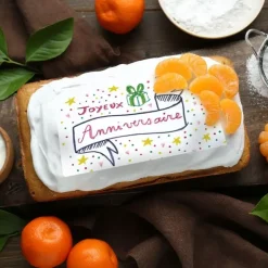 25 feuilles fondantes alimentaires spéciales chantilly A4