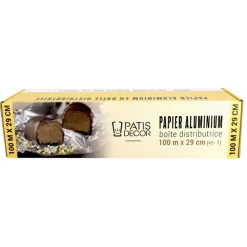 Film aluminium en boîte distributrice 100 m
