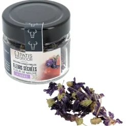 Fleurs de mauve séchées 3 g - DDM 12/26