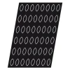 Flexipan 60x40 plaque de 30 barquettes 10.6x4.5 cm
