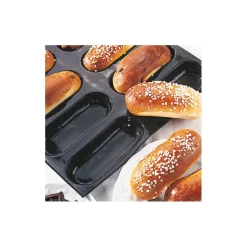 Flexipan 60x40 plaque de 24 brioches longues 13x4.8 cm