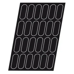 Flexipan 60x40 plaque de 24 brioches longues 13x4.8 cm