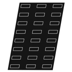 Flexipan 60x40 plaque de 24 cakes 8x3 cm