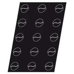 Flexipan 60x40 plaque de 15 gouttes entrelacées 7.6x4.5 cm