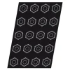 Flexipan 60x40 plaque de 20 hexagones 8 cm