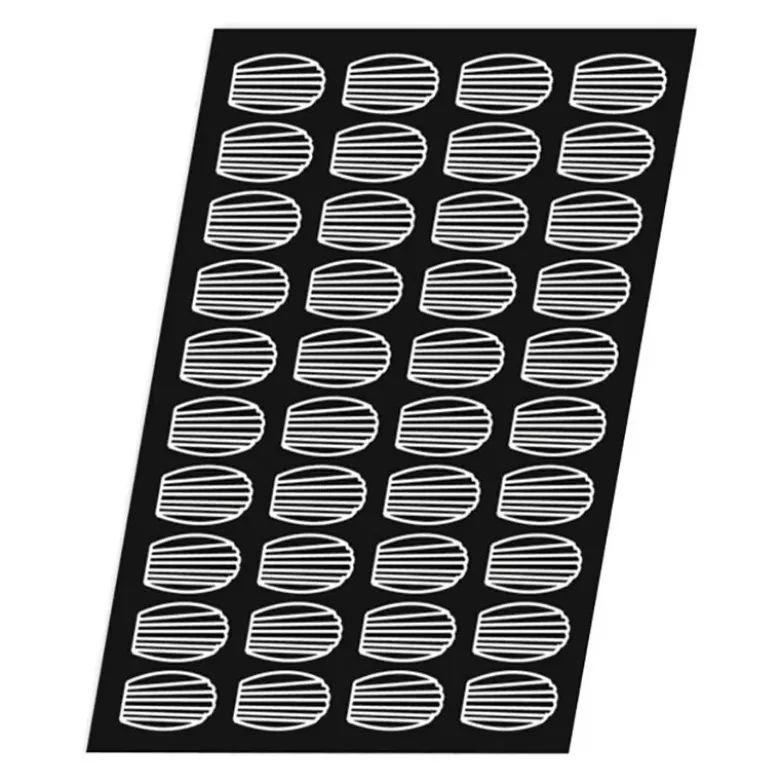 Flexipan 60x40 plaque de 40 madeleines 7.8x4.7 cm