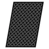 Flexipan 60x40 plaque de 96 médaillons 2.8 cm