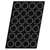 Flexipan 60x40 plaque de 24 mini-brioches cannelées 7.8 cm