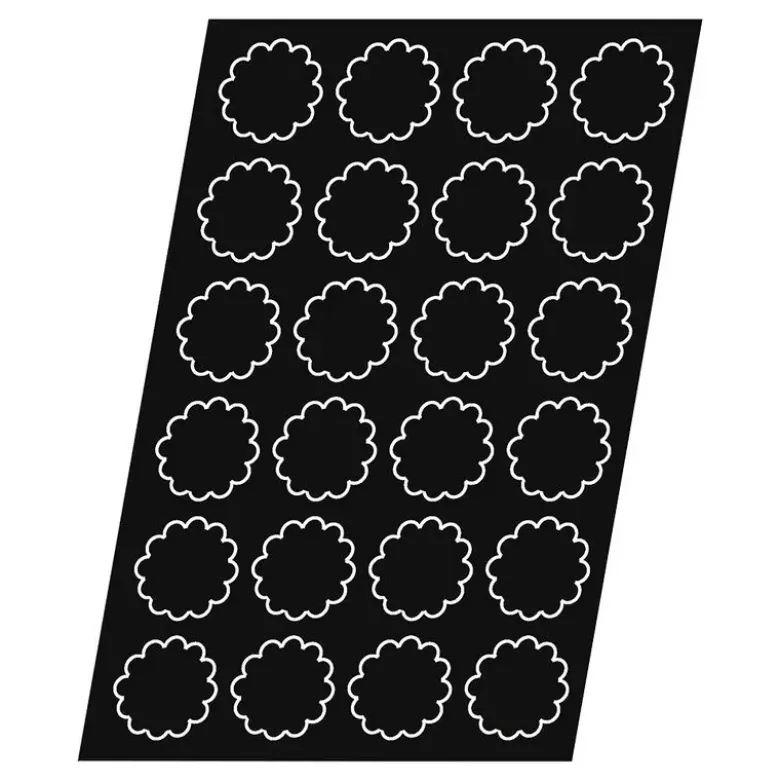 Flexipan 60x40 plaque de 24 mini-brioches cannelées 6.8 cm