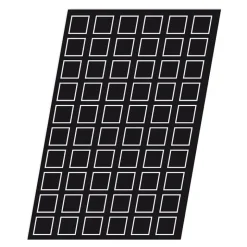 Flexipan 60x40 plaque de 60 mini-carrés 4,5x4,5x1,2 cm