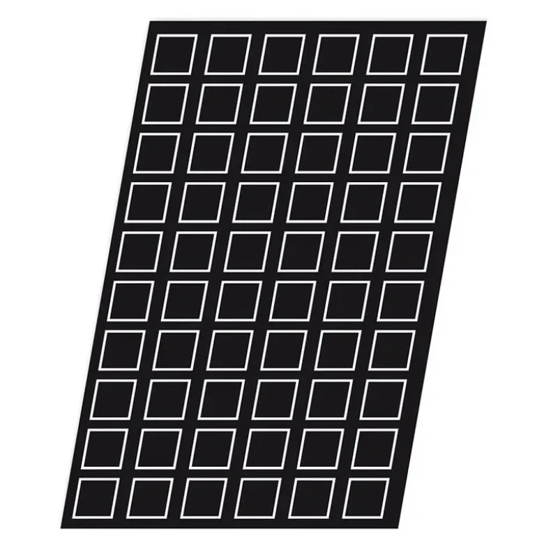 Flexipan 60x40 plaque de 60 mini-carrés 4,5x4,5x1,2 cm