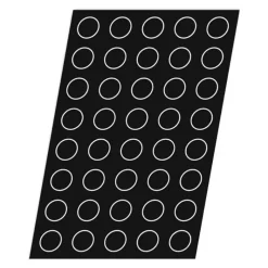 Flexipan 60x40 plaque de 40 mini-muffins 5 cm