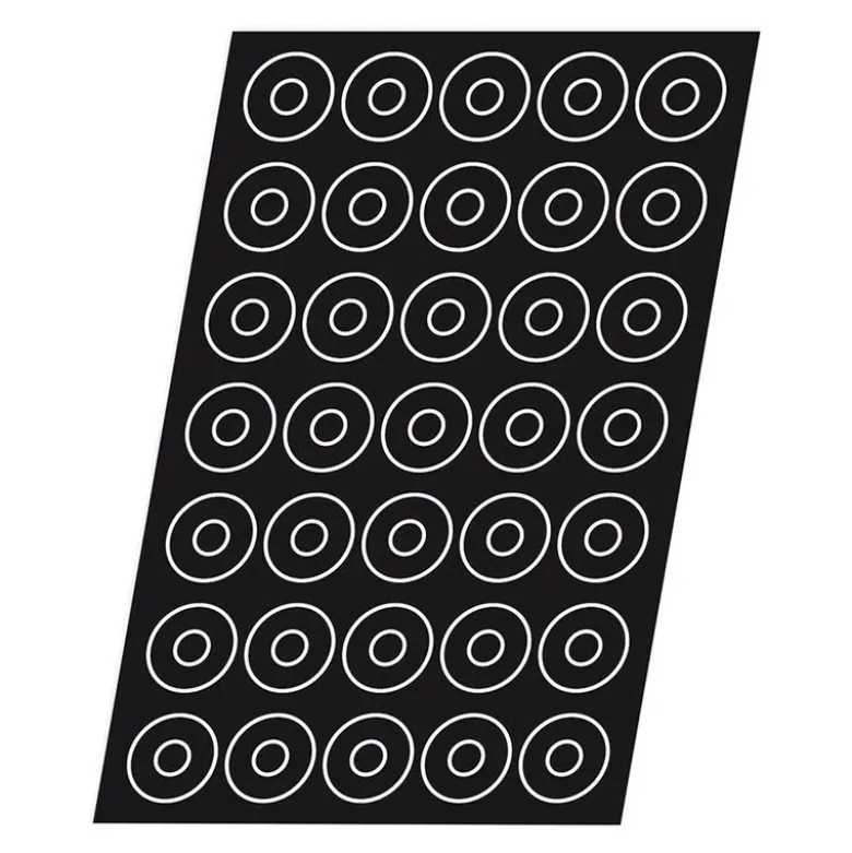 Flexipan 60x40 plaque de 60 mini-savarins 4.1x1.2 cm