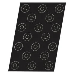 Flexipan 60x40 plaque de 54 mini-volcans 4.2 cm