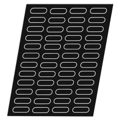 Flexipan 60x40 plaque de 48 navettes 7 cm