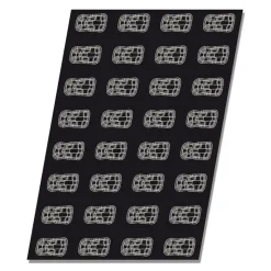 Flexipan 60x40 plaque de 32 oursons 6.6x3.7x1.8 cm