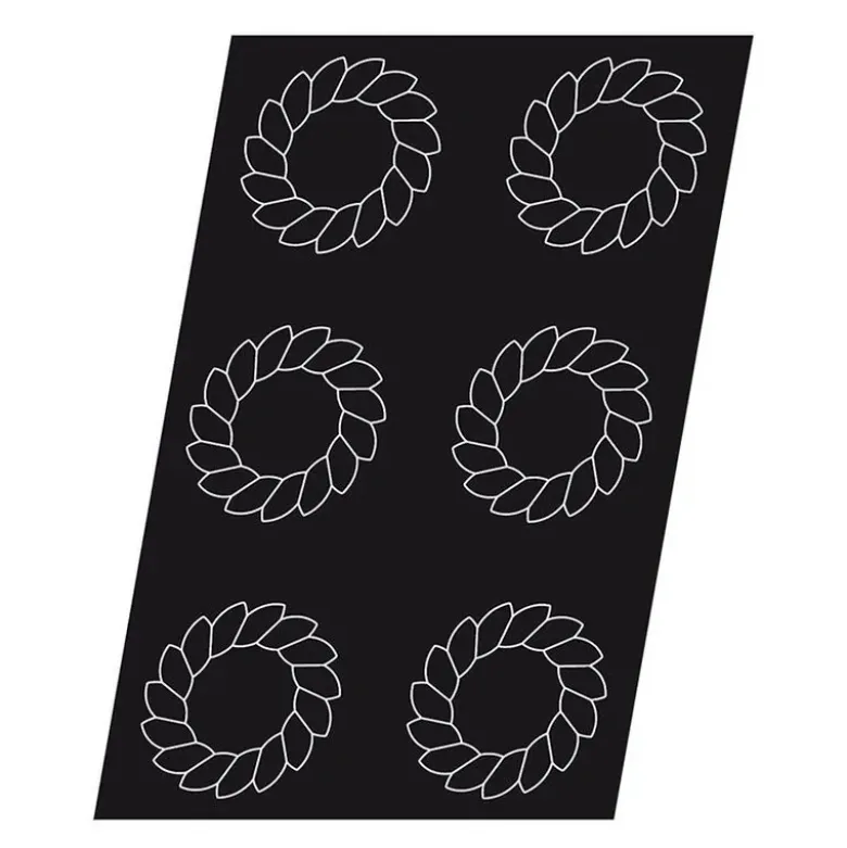 Flexipan 60x40 plaque de 6 saint honoré 15 cm