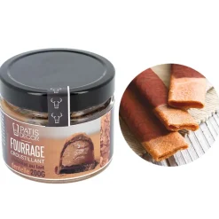 Fourrage croustillant chocolat au lait et crêpes dentelles - 200g