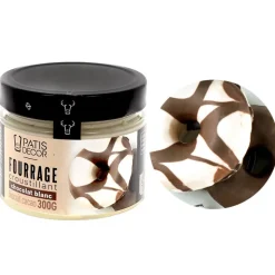 Fourrage croustillant chocolat blanc et biscuit cacao - 300 g